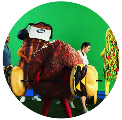 Tums Commercial on Green Screen